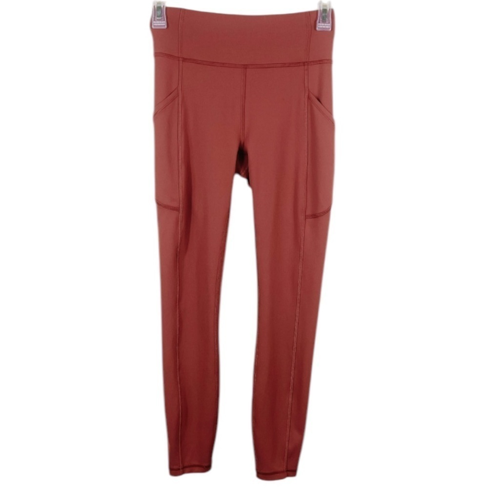 Lululemon Train High Rise Tight 25” Legging Terracotta Training Running Gym - Picture 2 of 10